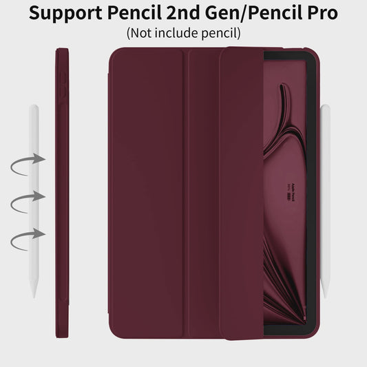 iPad Hoes 11" 11e Gen (2025) & 10.9" 10e Gen (2022) - Smart Cover met Auto Wake/Sleep