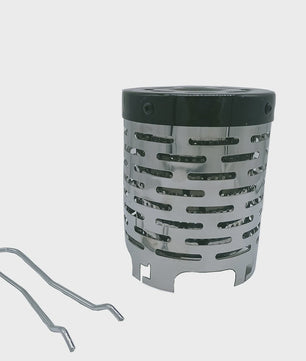 Draagbare RVS Mini Gas Heater Cover voor Camping en Outdoor