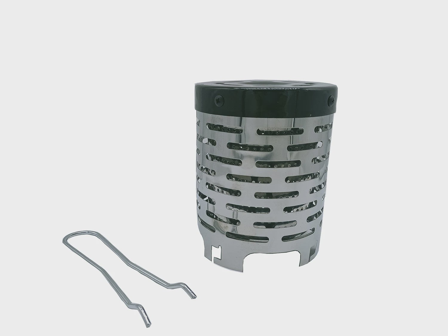 Draagbare RVS Mini Gas Heater Cover voor Camping en Outdoor