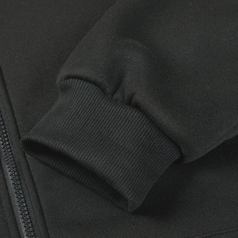 Herfst Heren Casual Hoodie Vest met Rits - Comfortabel & Stijlvol
