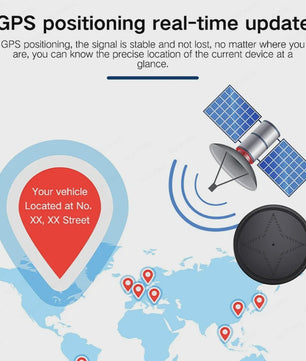 Mini GPS Tracker: Realtime Locator & Anti-Diefstal Tool voor Auto, Motor & Vrachtwagen