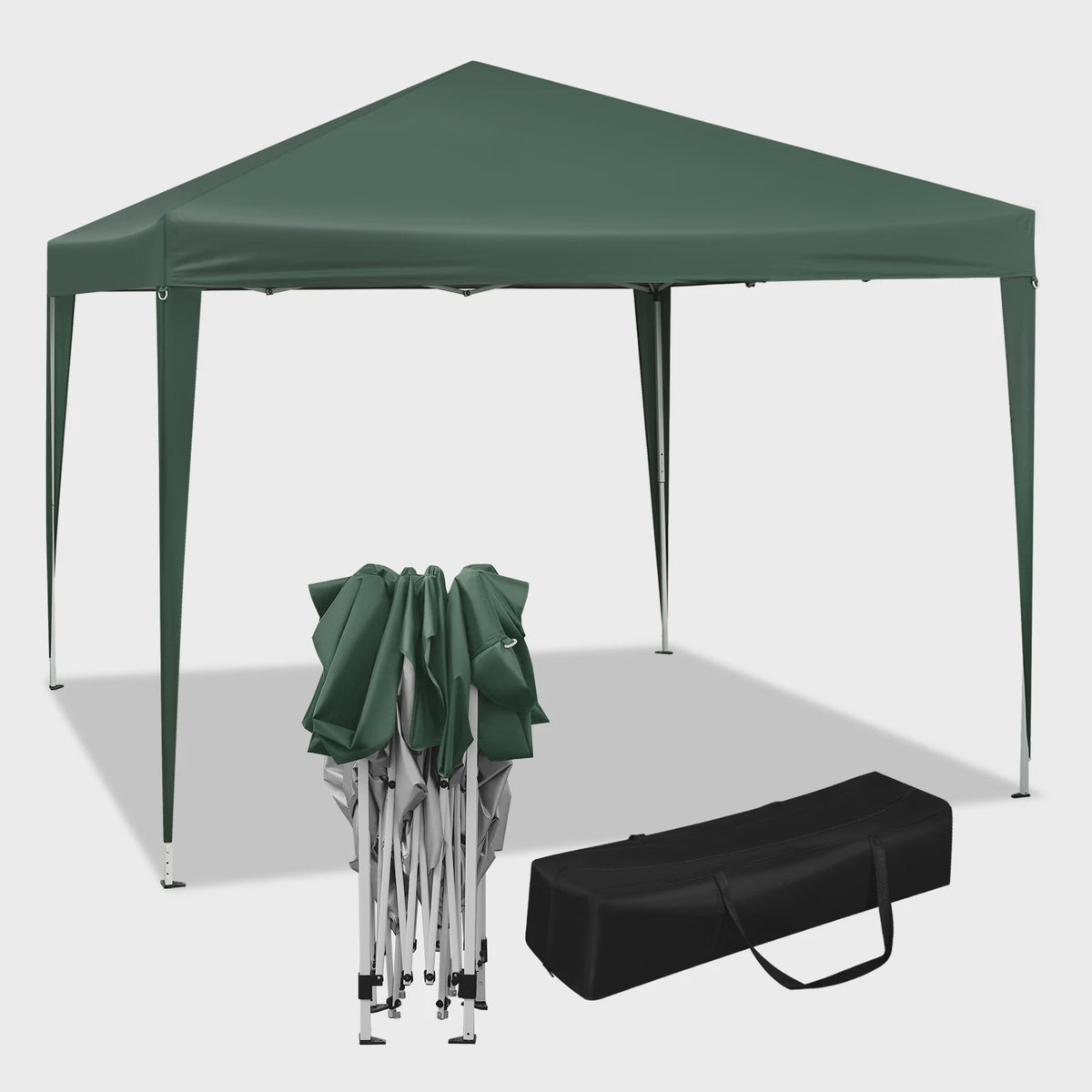 WOLTU Pop-Up Pagodetent 3x3m - Waterdicht & UV-beschermend - Partytent, Tuinpaviljoen, Feesttent