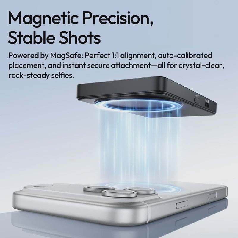 Ulanzi VM1 Vlog Selfie Monitor voor iPhone - Magnetische Ring & Live Streaming