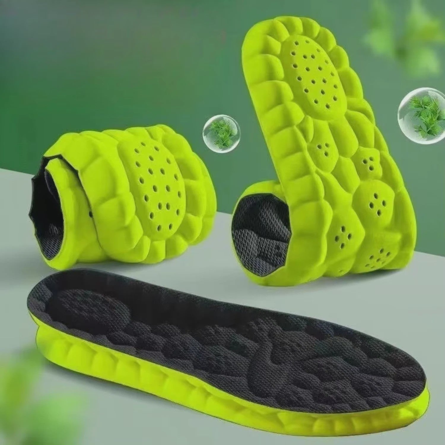 4D Super Zachte Sportzolen - Schokabsorberende Inlegzolen met Voetboogondersteuning