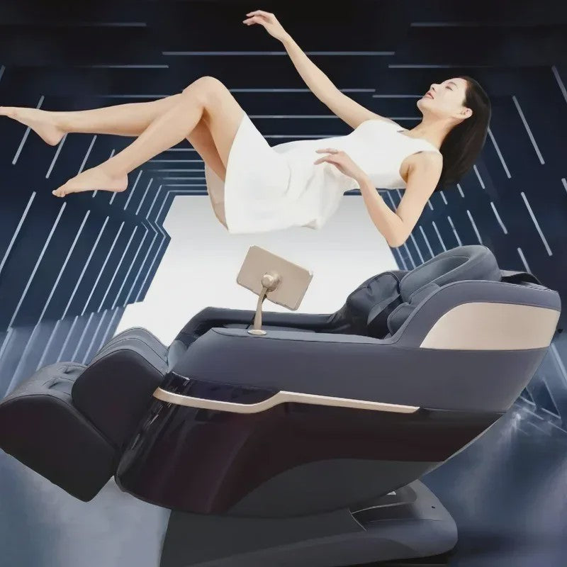 Luxe 4D SL Track Massagestoel met Zero Gravity, Volledige Lichaamsmassage & Touchscreen Bediening