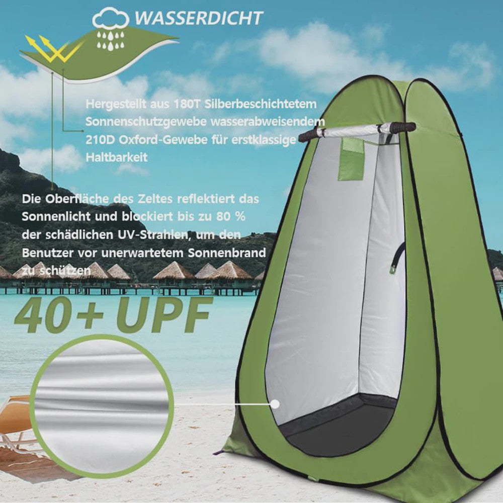 Pop-up Outdoor Tent - Waterdicht, UV-Beschermend & Draagbaar - Ideaal voor Camping & Vakantie