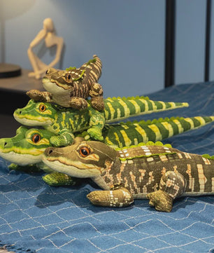 Realistische Krokodil Pluche Knuffel - Zacht Speelgoed & Decoratie
