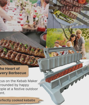 Kebab Maker & Pers - Maak Perfecte Kebab Spiesjes voor de BBQ