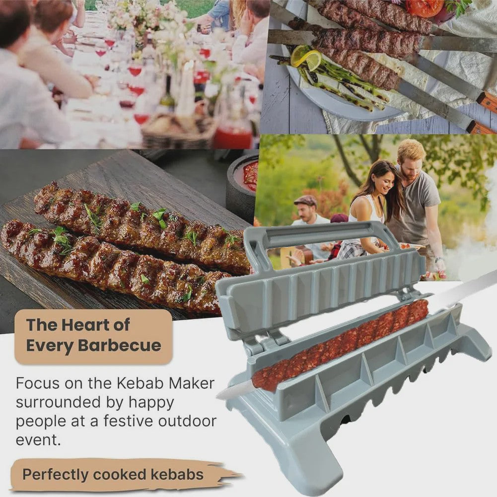 Kebab Maker & Pers - Maak Perfecte Kebab Spiesjes voor de BBQ
