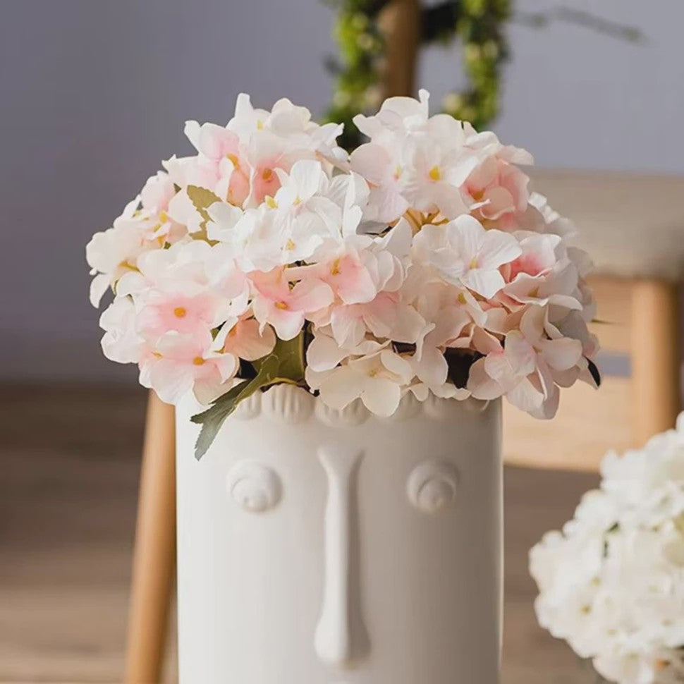 Kunstbloemen Hydrangea - Zijde Boeketten voor Bruiloft, Decoratie & Feest