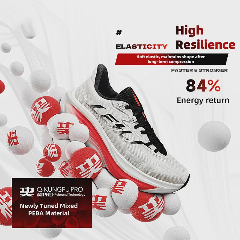 Qiaodan Leili TG 2.0 Marathon Hardloopschoenen - Hoge Veerkracht & Schokabsorptie