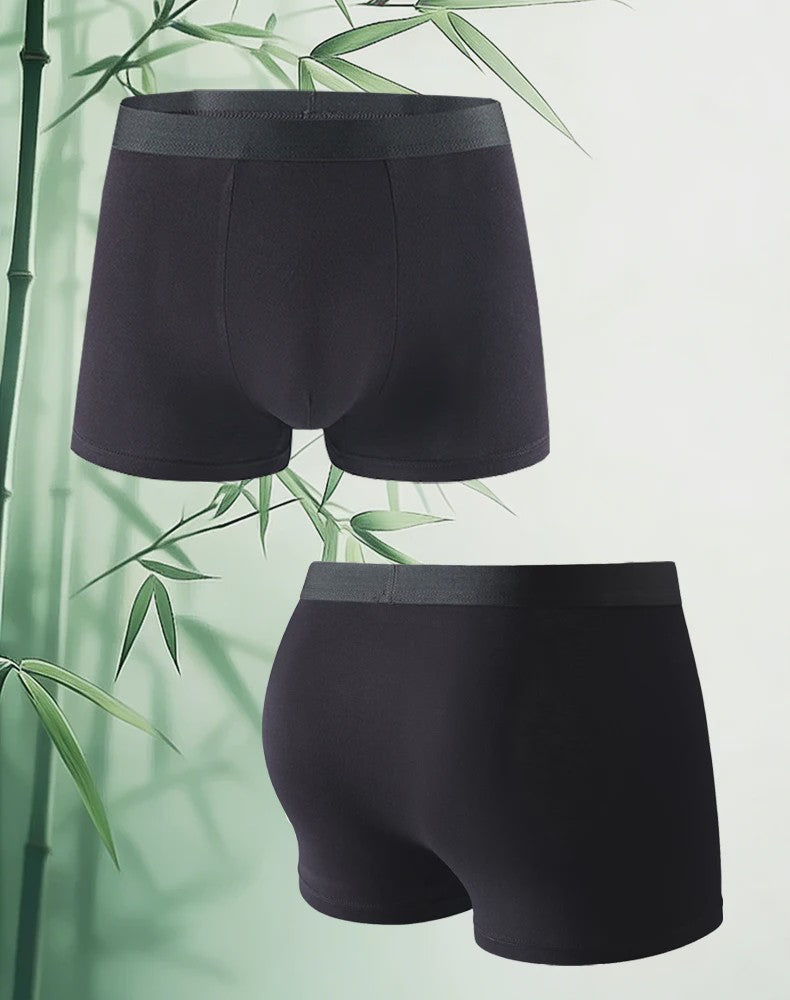 Set van 6 Bamboevezel Boxershorts voor Heren - Zacht, Ademend en Comfortabel