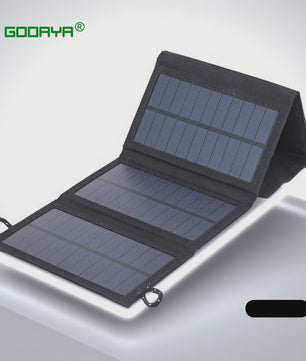 Opvouwbaar Zonnepaneel 100W - Draagbare Powerbank Oplader met USB