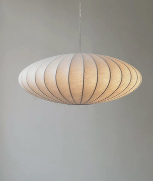 Wabi Sabi Zijden Hanglamp - Sfeervolle Plafondlamp voor Woon- en Eetkamer