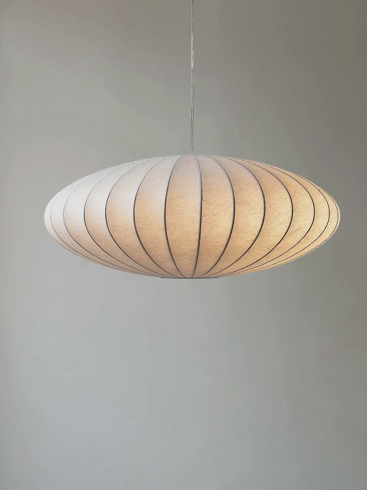 Wabi Sabi Zijden Hanglamp - Sfeervolle Plafondlamp voor Woon- en Eetkamer