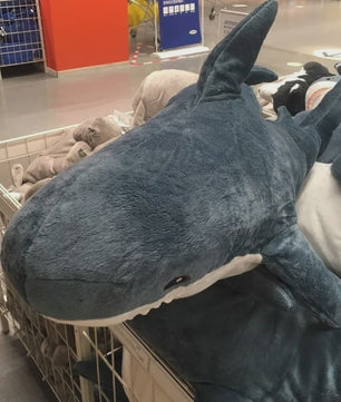 Zachte Knuffel Haai Pluche Speelgoed - Verkrijgbaar in 30 t/m 100cm - Perfect Cadeau & Leeskussen