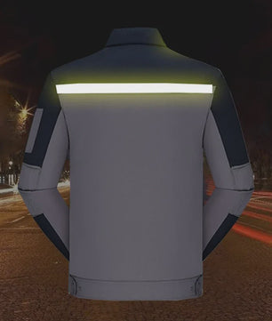 Professioneel Werkshirt Lange Mouw - Duurzaam Uniform voor Werkplaats & Monteurs