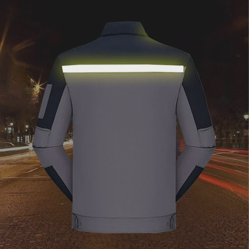 Professioneel Werkshirt Lange Mouw - Duurzaam Uniform voor Werkplaats & Monteurs