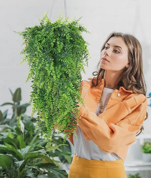 Hangende Kunstvaren Plant - Decoratieve Kunstplant voor Binnen & Buiten