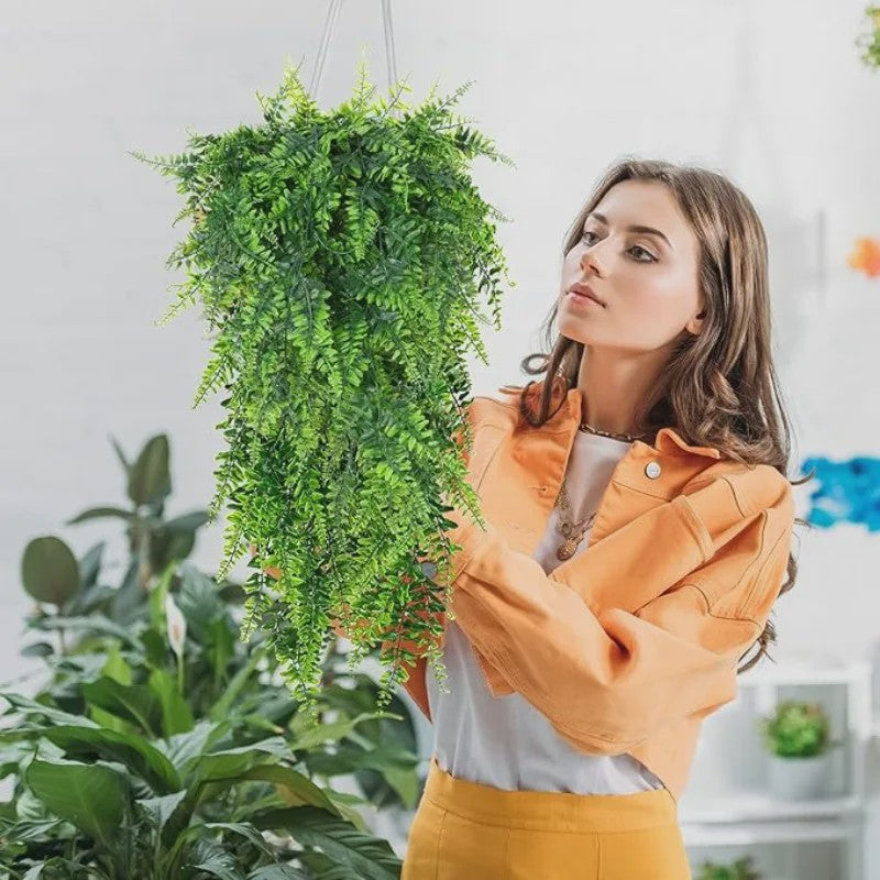 Hangende Kunstvaren Plant - Decoratieve Kunstplant voor Binnen & Buiten