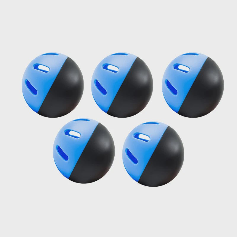 5x Zachte Oefen Baseball Ballen - 74mm EVA Holle Bal voor Binnen & Buiten