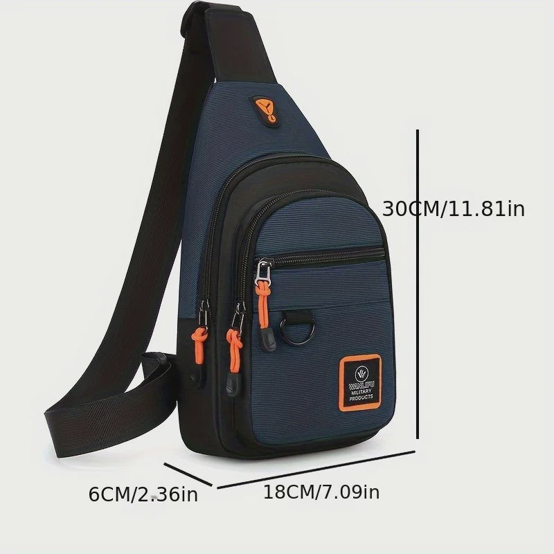 Waterdichte Heren Crossbody Schoudertas - Outdoor, Fietsen & Reizen