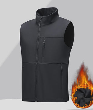 Heren Softshell Gevoerd Vest - Waterdicht, Winddicht & Warm