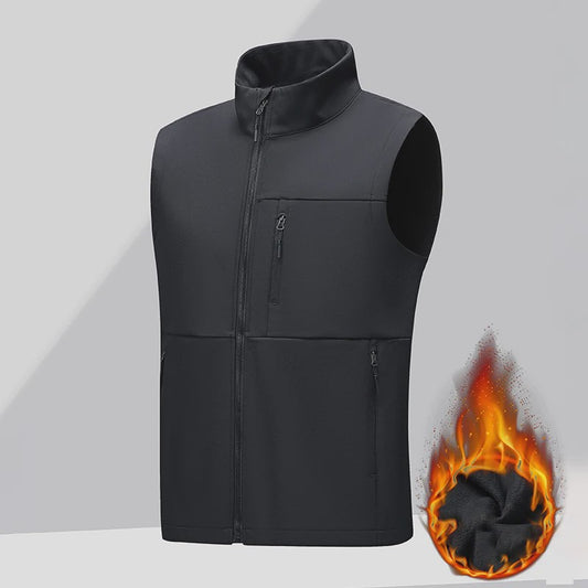 Heren Softshell Gevoerd Vest - Waterdicht, Winddicht & Warm