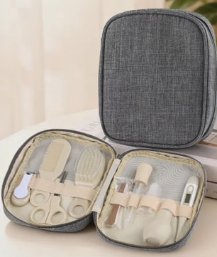 Complete Baby Verzorgingsset 9 Delig - Essentiële Baby Hygiëne Kit