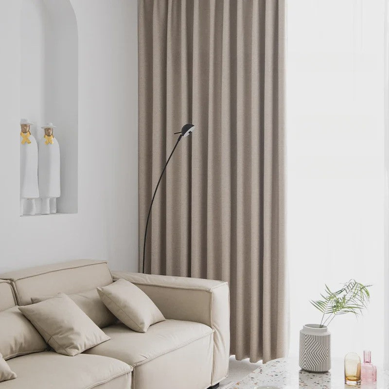 Verduisterende en Geluiddichte Gordijnen - Zwart, Woonkamer, Slaapkamer, Balkon