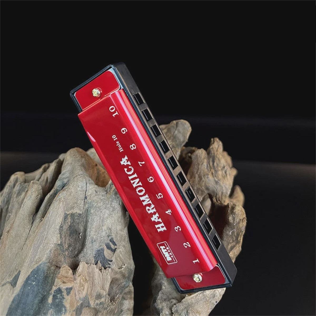 Diatonische C-Harmonica 10 Gaten - Ideaal voor Beginners, Studenten & Kinderen - Inclusief Beschermhoes