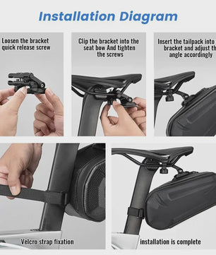 Waterproof E-bike Batterij Pack 36V/48V 10Ah/12Ah Li-ion met 2A Snellader