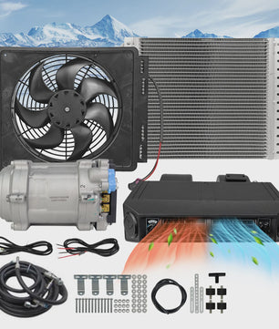 12V Elektrische Airco voor Voertuigen: Koelen & Verwarmen voor Vrachtwagen, Camper, Tractor