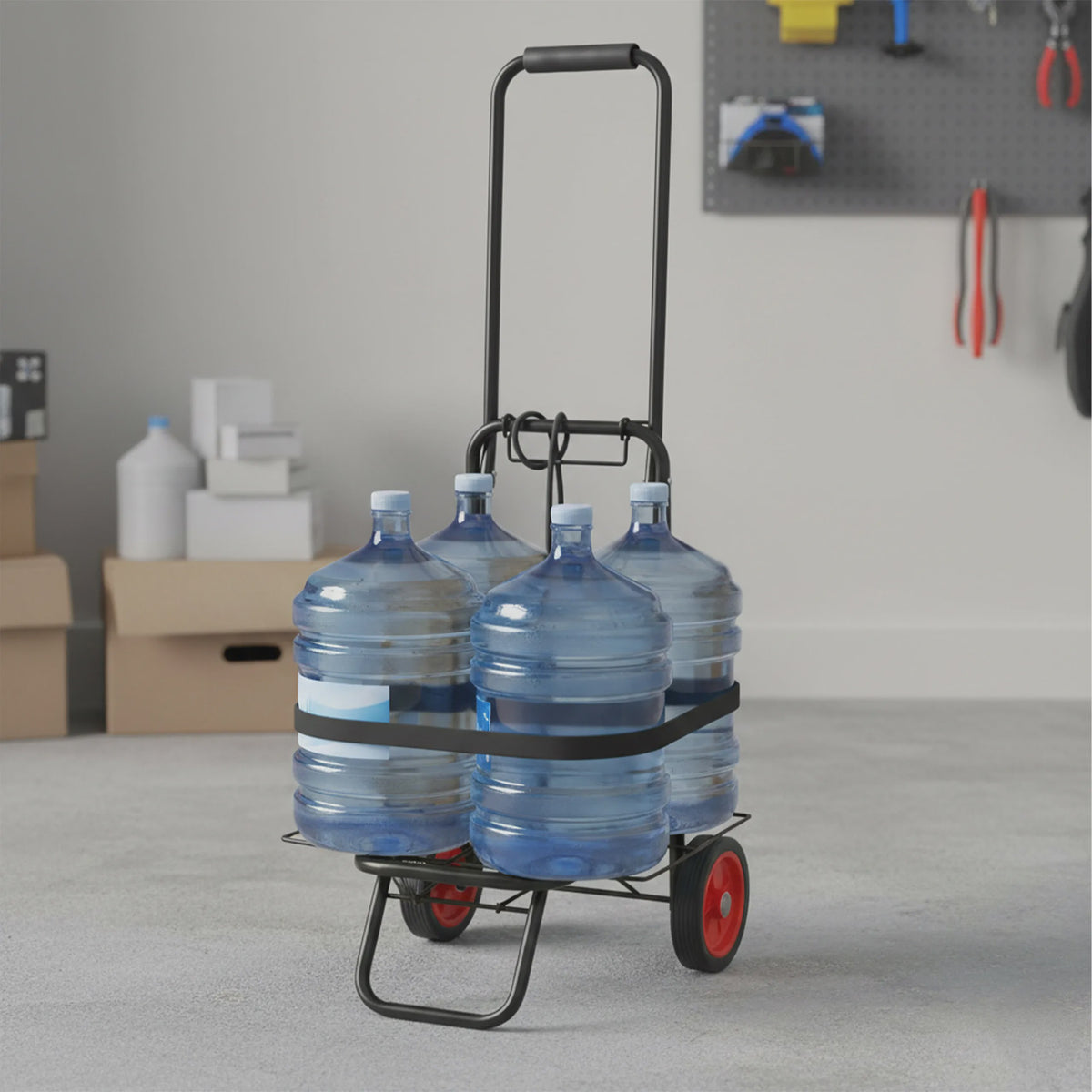 Opvouwbare Transportkar met 35 kg Draagvermogen - Ideaal voor Boodschappen, Camping en Dagelijks Gebruik