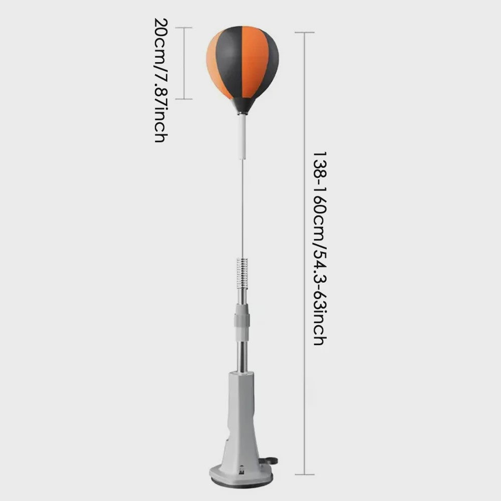 Verstelbare Bokszak op Standaard (138-160cm) - Ideaal voor Boksen, Fitness & Thuisgebruik
