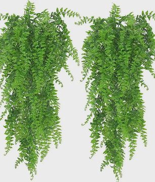 Kunstplant Hangplant Boston Varen 80cm - Decoratieve Nep Plant voor Binnen en Buiten