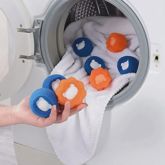 Herbruikbare Wasmachine Ballen voor Huisdierhaar Verwijdering - Set van 5
