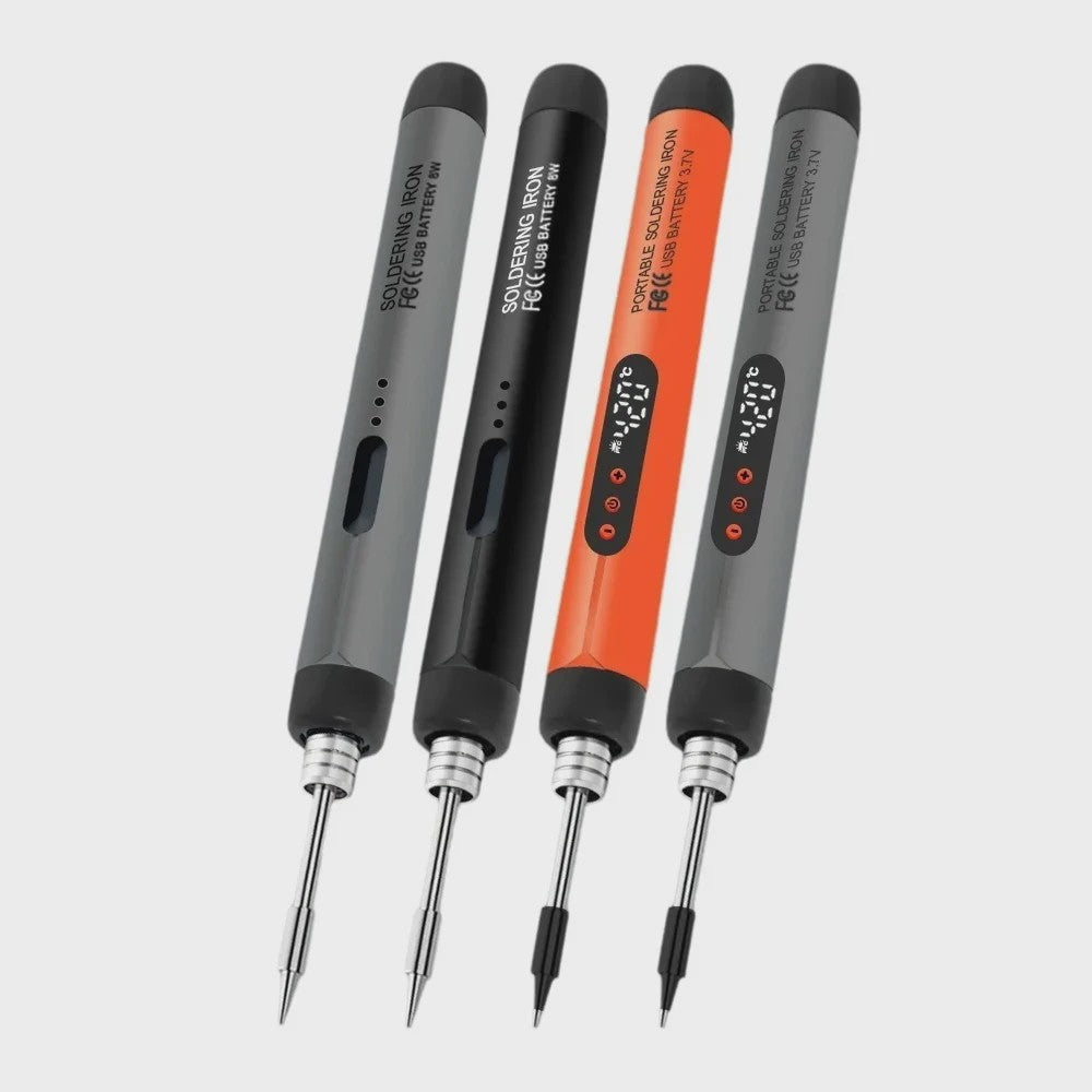 Draagbare USB Digitale Soldeerbout met Instelbare Temperatuur (300-450°C) en Type-C Opladen