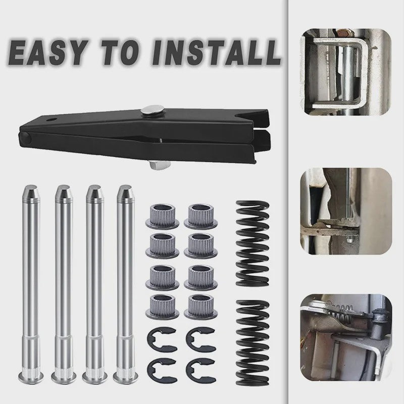 Deurscharnier Pin & Bus Kit met Veer Tool voor Chevrolet S10 / GMC S15 (1994-2004)