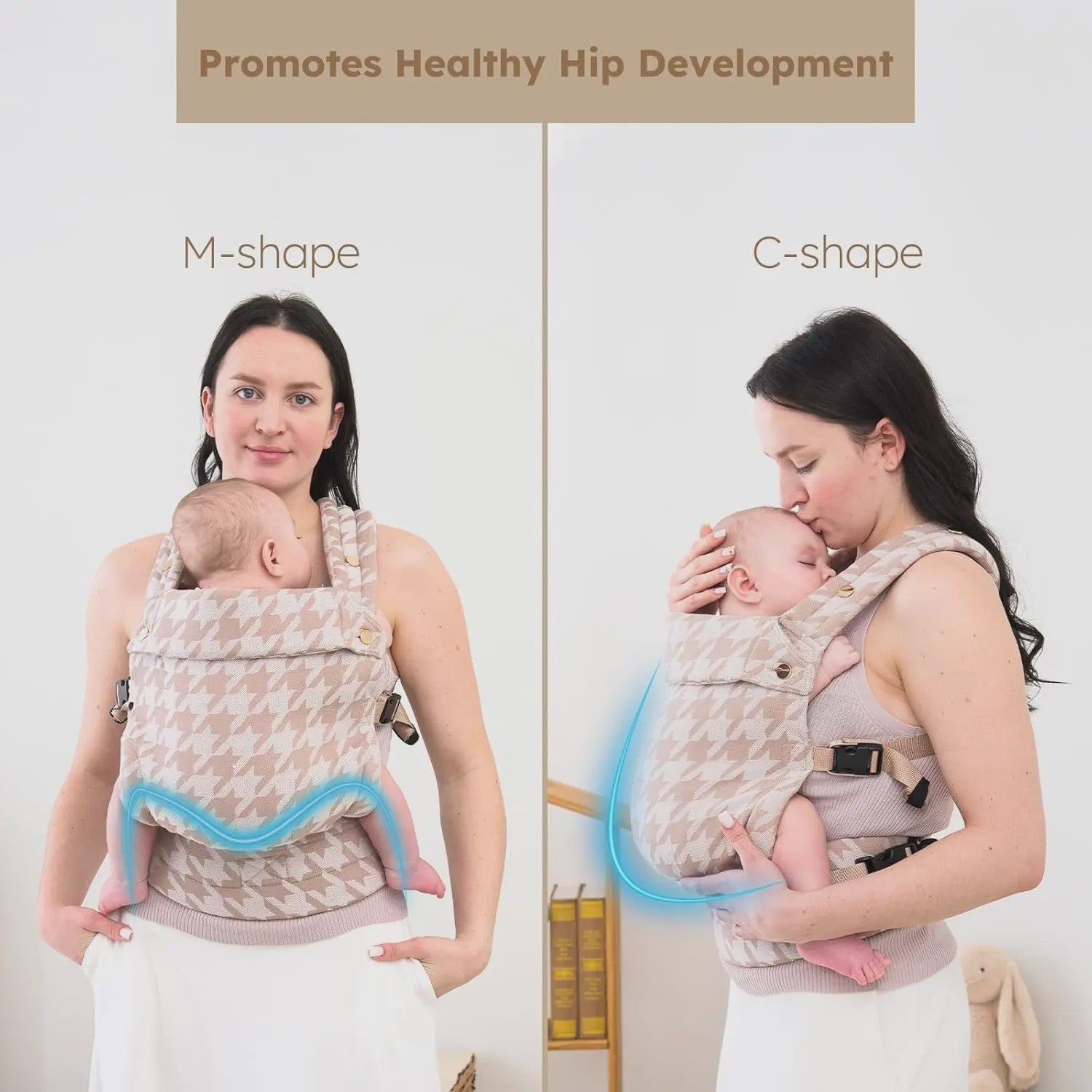 Comfortabele Baby Draagzak - Ergonomische Draagdoek voor Baby's en Peuters