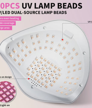 Professionele 90 LED UV Nageldroger - Gel Polish Droger met Timer en Sensor