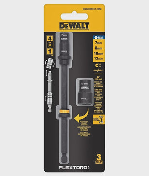 DEWALT FlexTorq Magnetische Schroefverlenger met Verstelbare Lengte