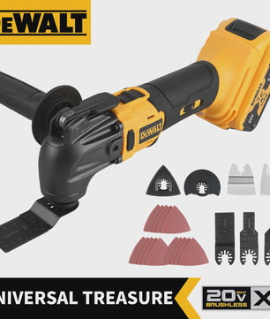 DeWALT Brushless Multitool: Snelwissel, Snoerloos voor Zagen, Schuren, Frezen