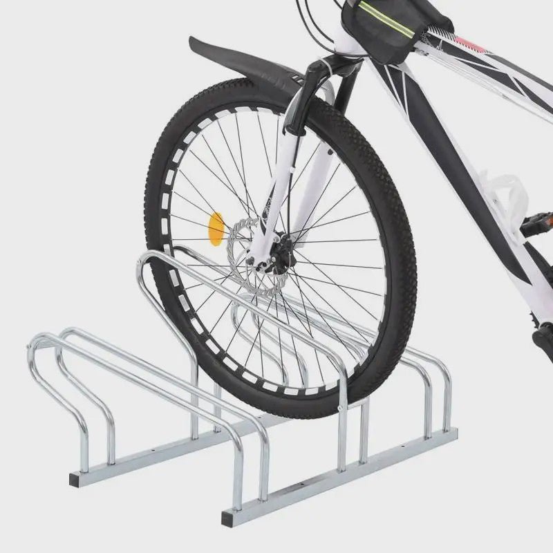 Vrijstaande Fietsenrek voor 3 Fietsen - Verzinkt Staal