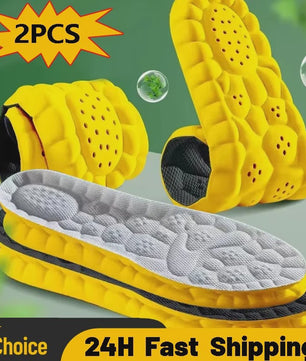 4D Sport Steunzolen - Ademend, Schokabsorberend & Comfortabel voor Pijnverlichting