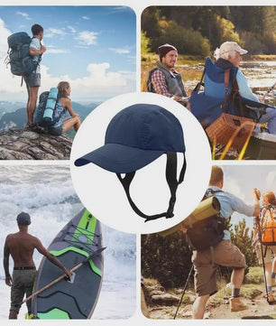 Waterdichte Surferspet met Kinband - Ideaal voor Kitesurfen, Surfen & Watersport
