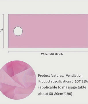 10x Wegwerp Massagedoek - Non-woven - 215x100cm - Hygiënisch & Comfortabel