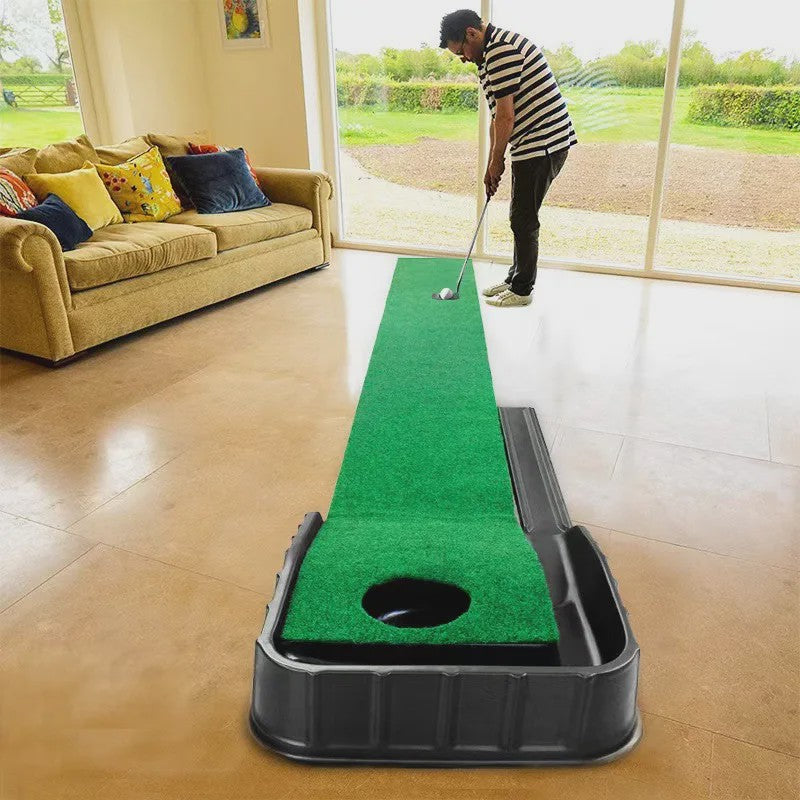 Golf Putting Mat met Automatische Bal Retour - Oefen je Putt Slag Thuis
