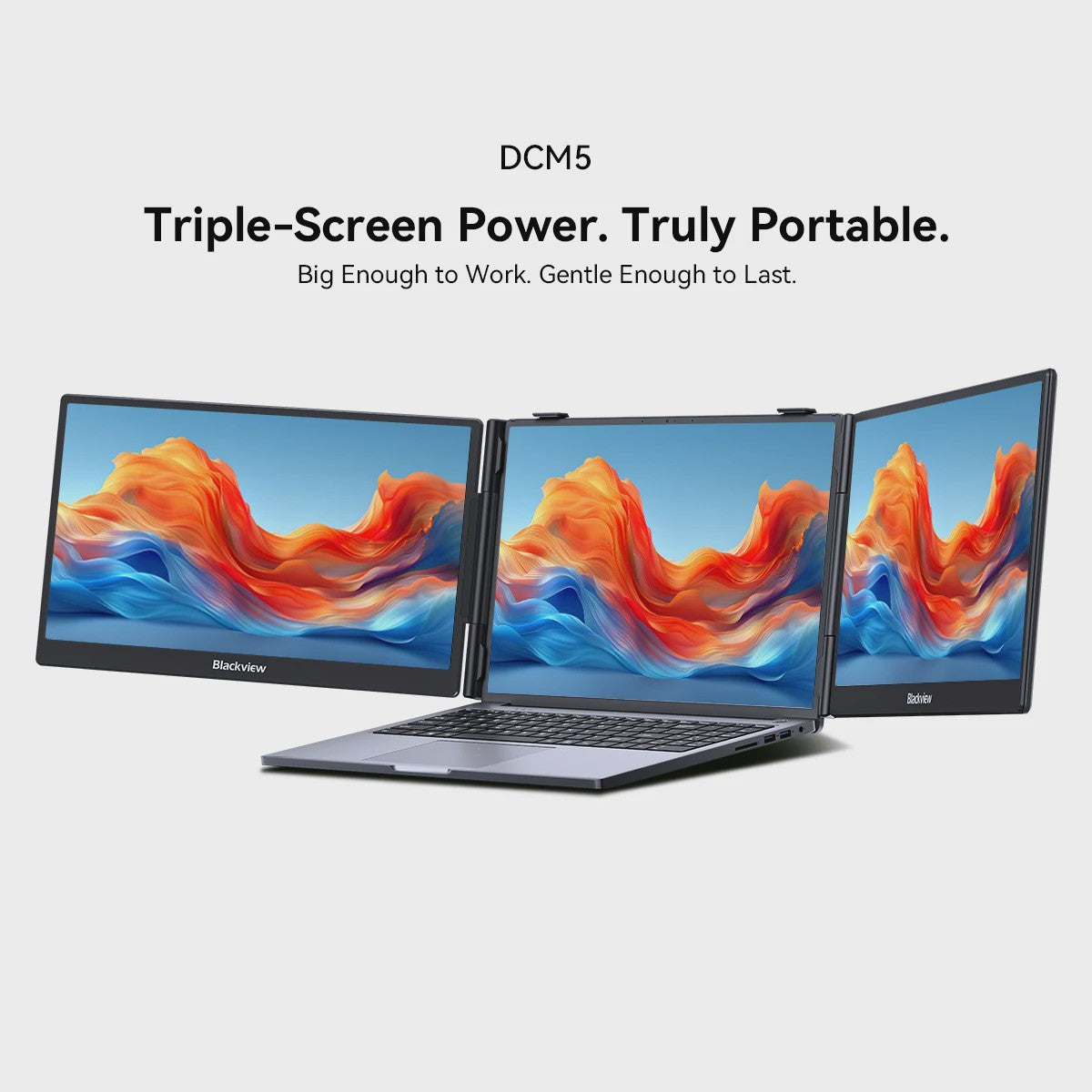 Blackview DCM5 Draagbare Laptop Extender - 14" IPS Dual Screen