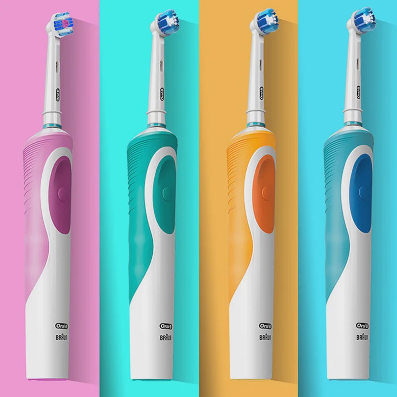 Oral-B Vitality 3D White Elektrische Tandenborstel - Roterende Reiniging & Inductieladen
